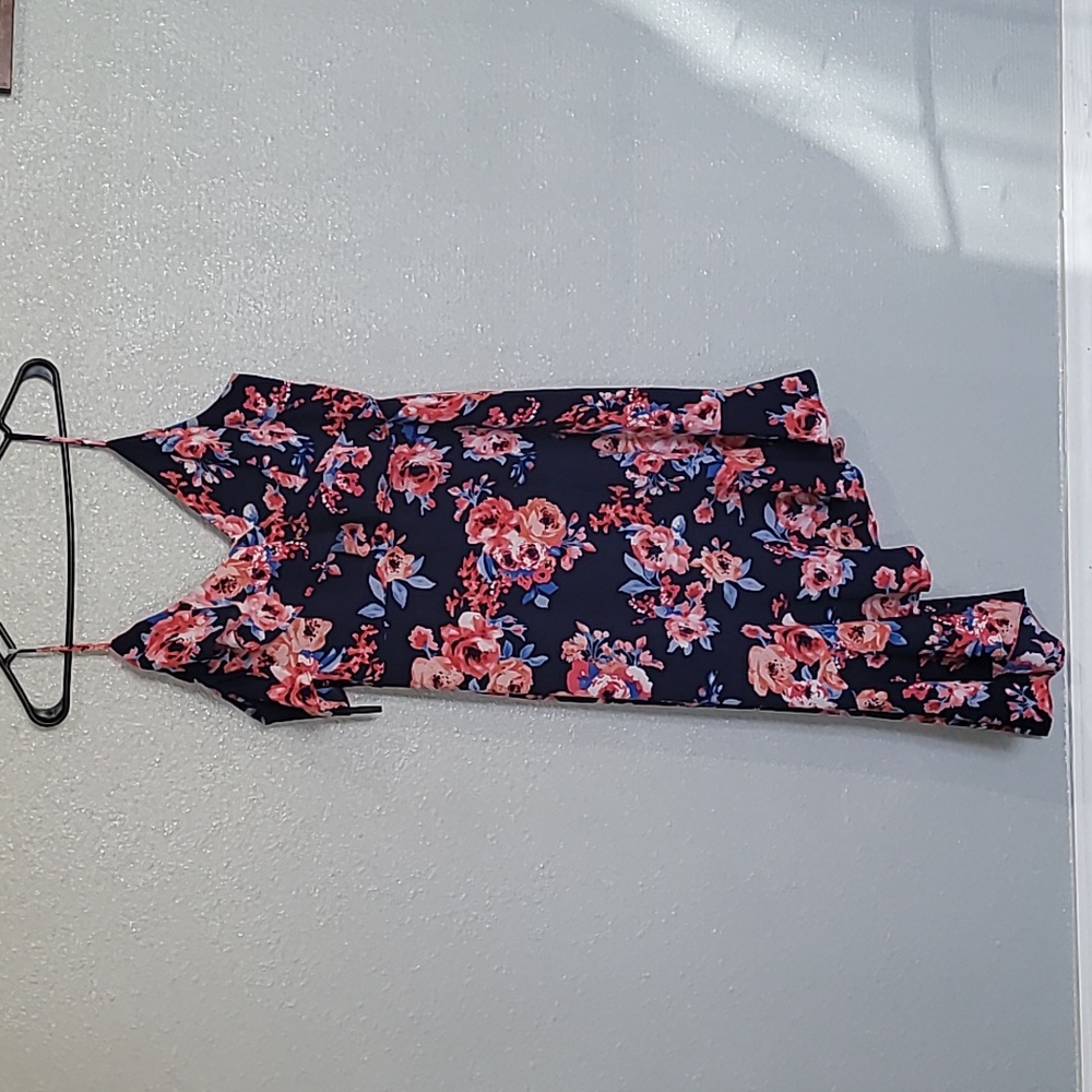 Premier Pink and Orange Asymmetrical Sundress